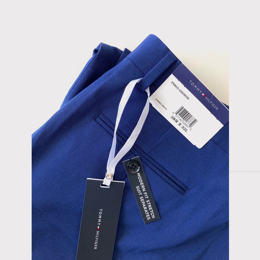 Tommy Hilfiger Suit Pants_Navy_size:38x32